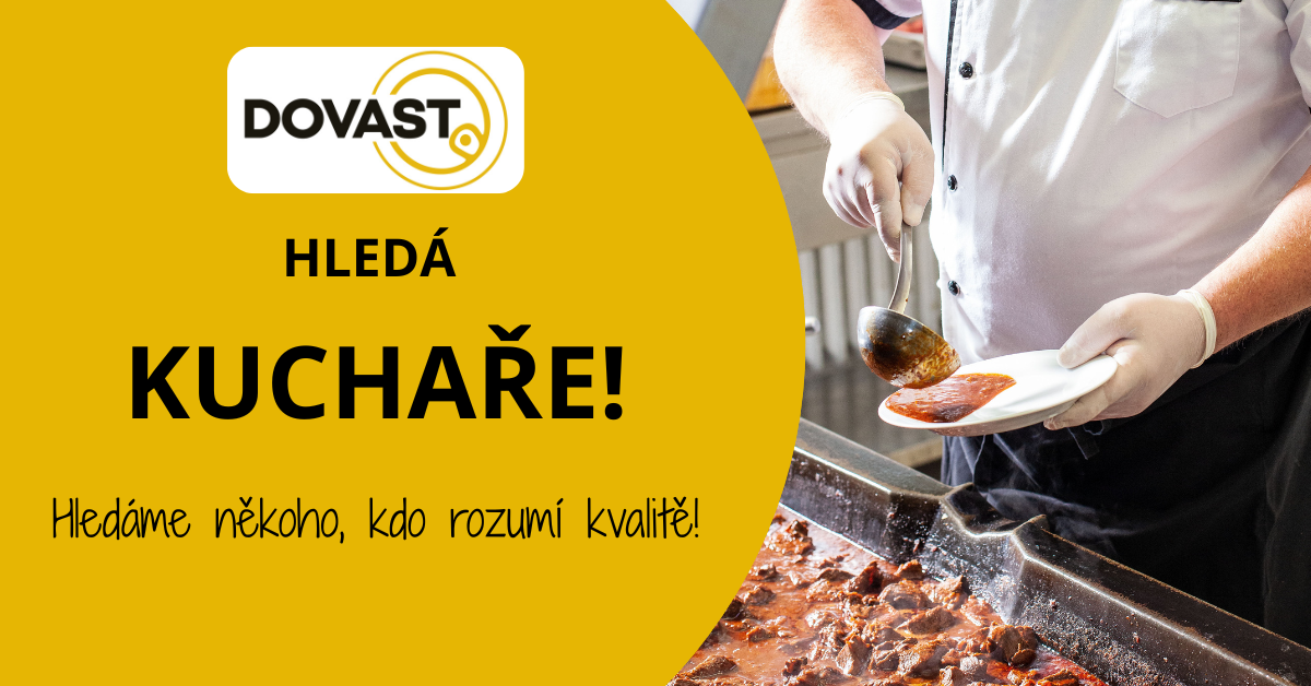 Inzerát na kuchaře - fotka na stránky